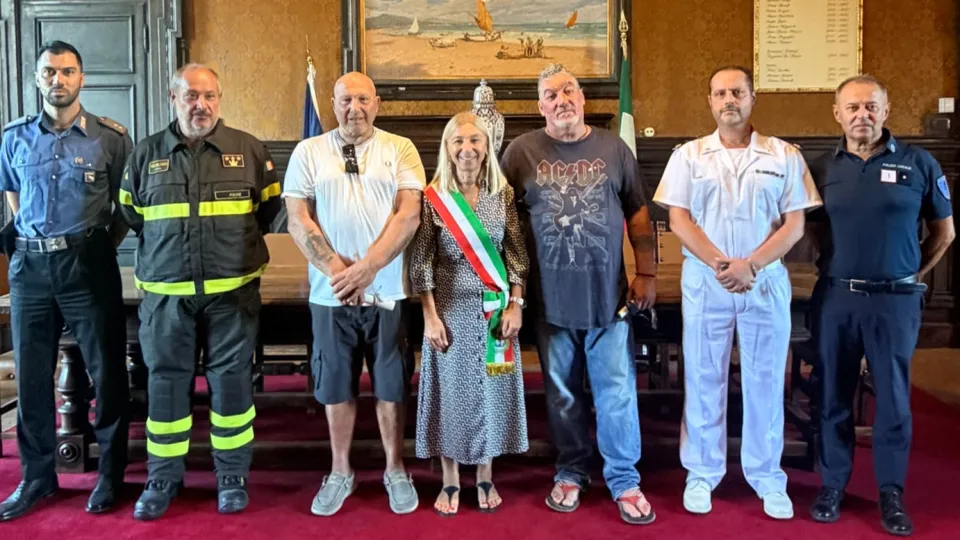 Il riconoscimento in Comune a Cattolica