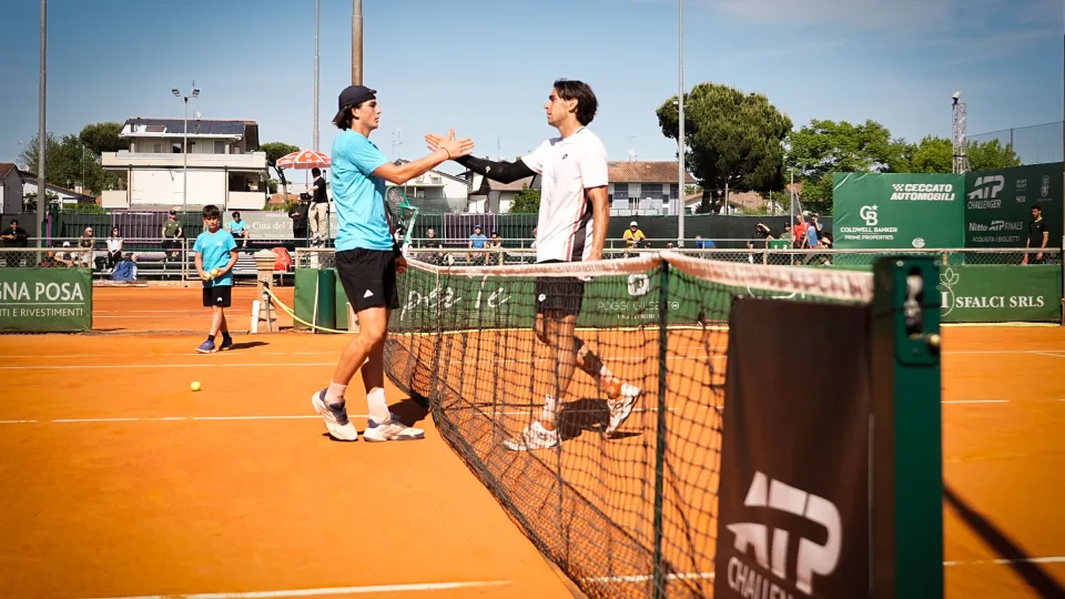Il saluto tra Vasamì e Dalla Valle