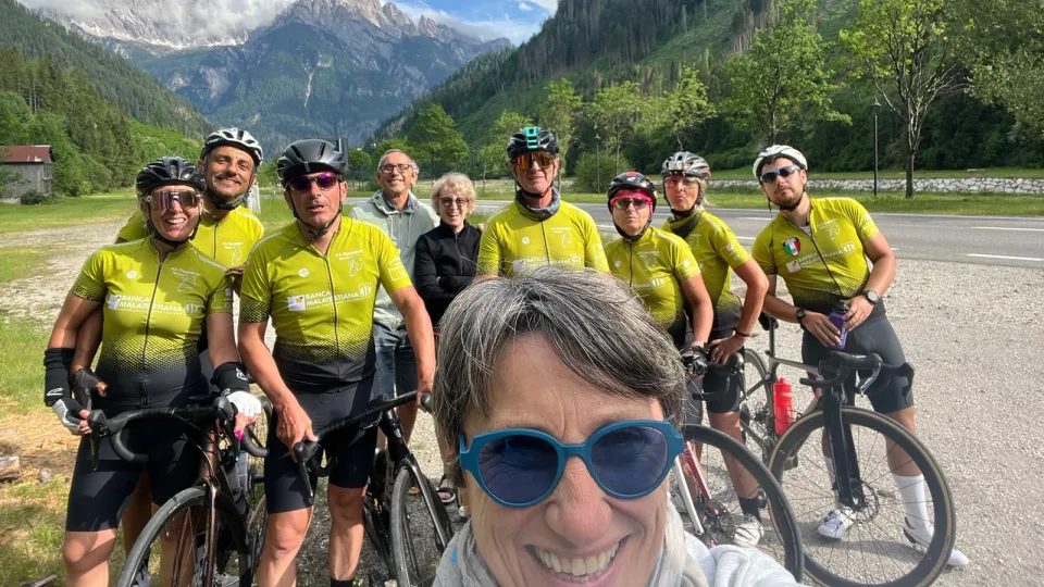 Il selfie del G.S. Ospedaletto