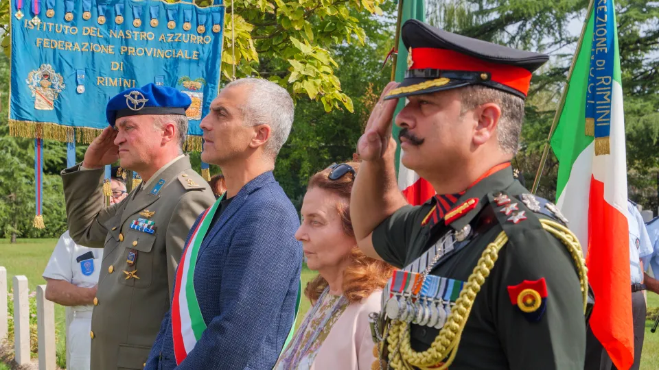 Il sindaco Sadegholvaad alle celebrazioni