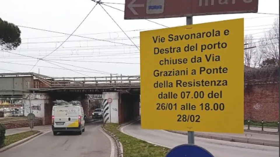 il sottopasso Savonarola