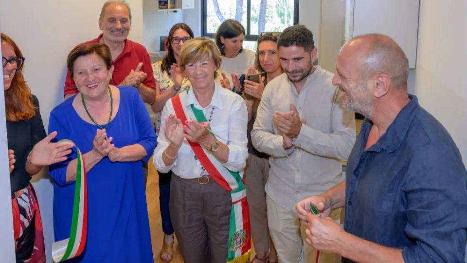 Il taglio del nastro
