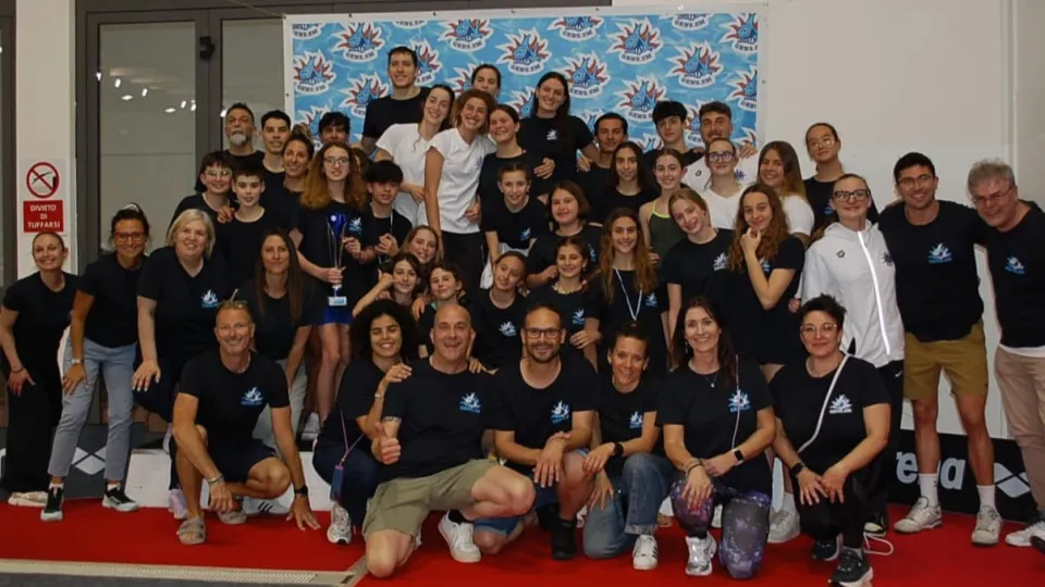 Il team della società Gens Aquatica