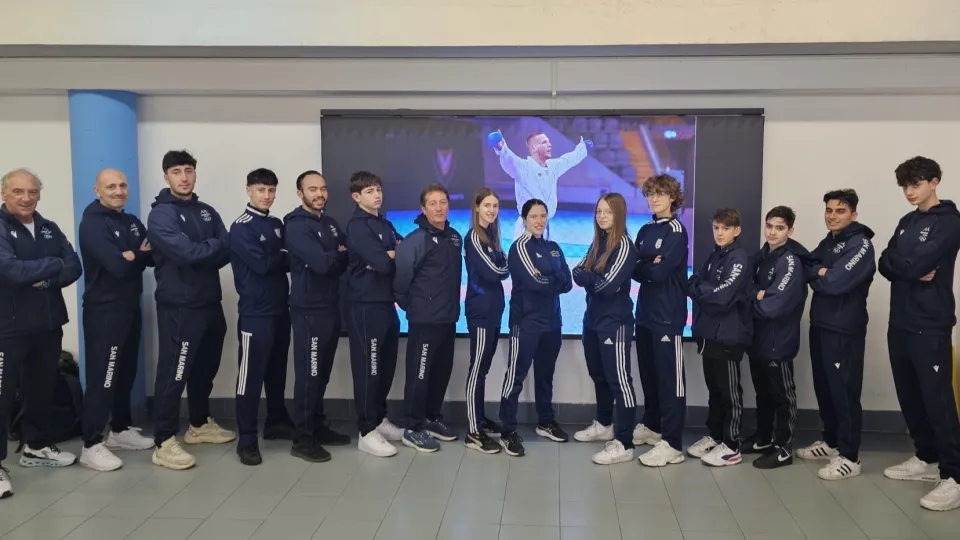 Il team sammarinese a Bratislava