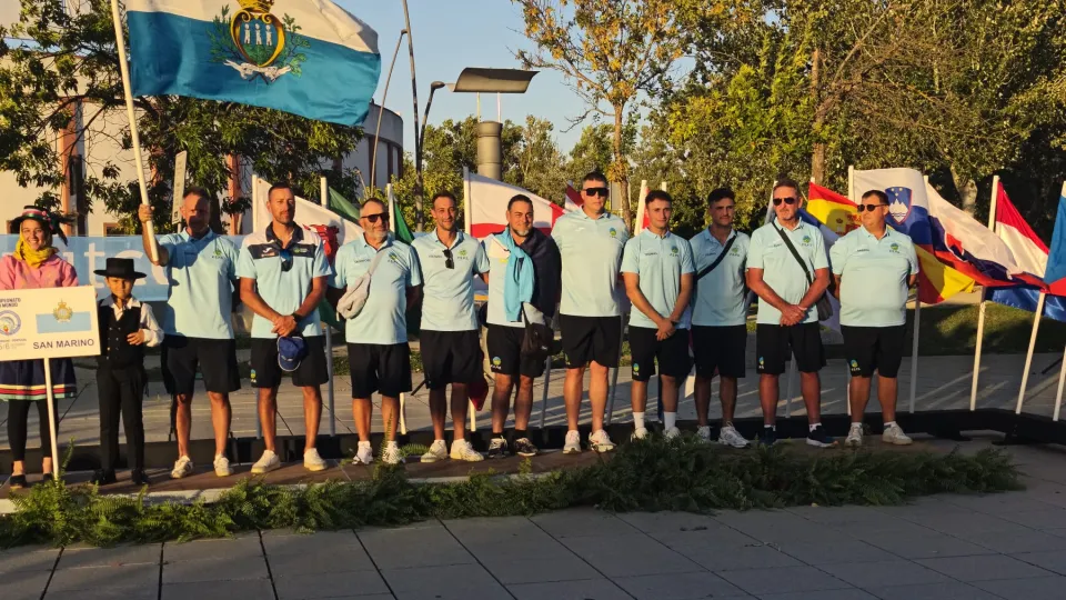 Il team sammarinese in Portogallo