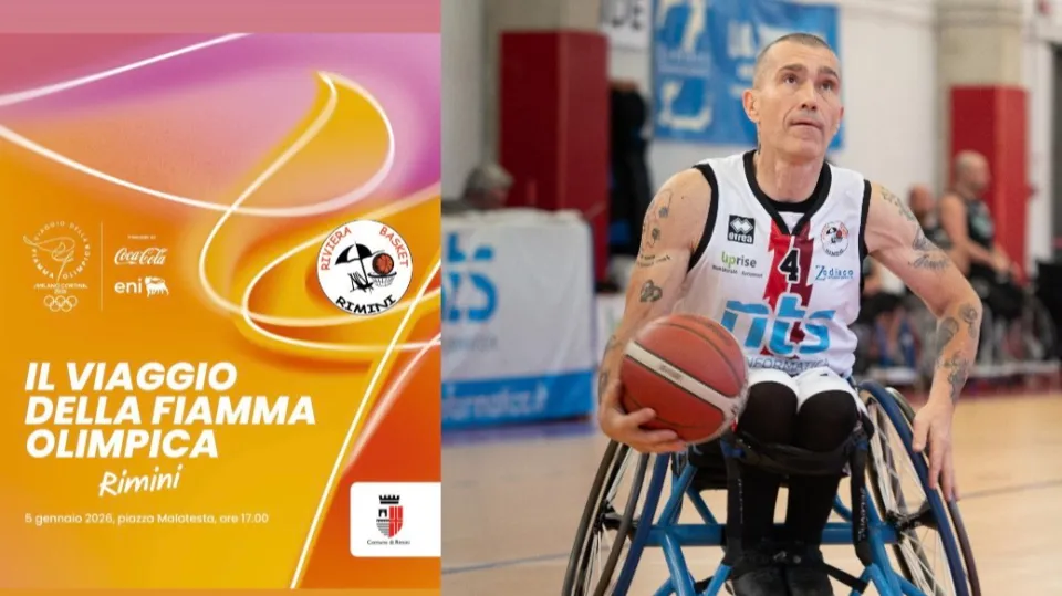 Il viaggio della Fiamma Olimpica e coach Fabio Raimondi