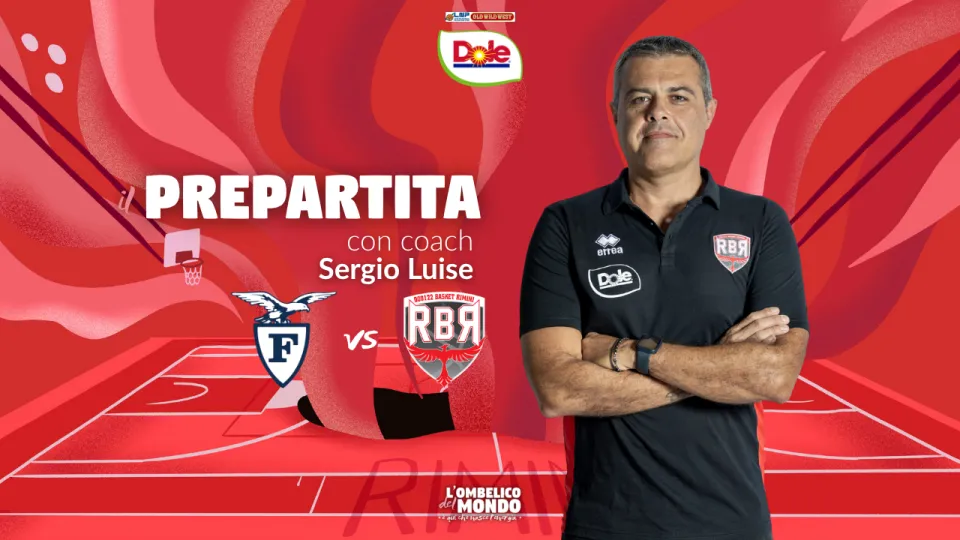 Il viceallenatore della Dole Rimini, Sergio Luise