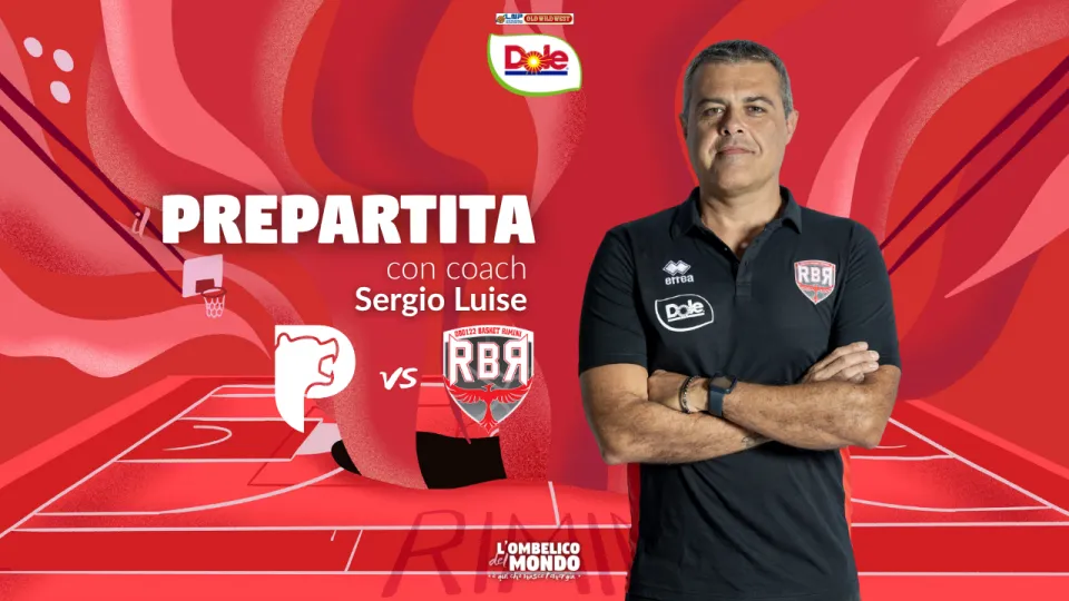 Il viceallenatore della Dole Rimini, Sergio Luise