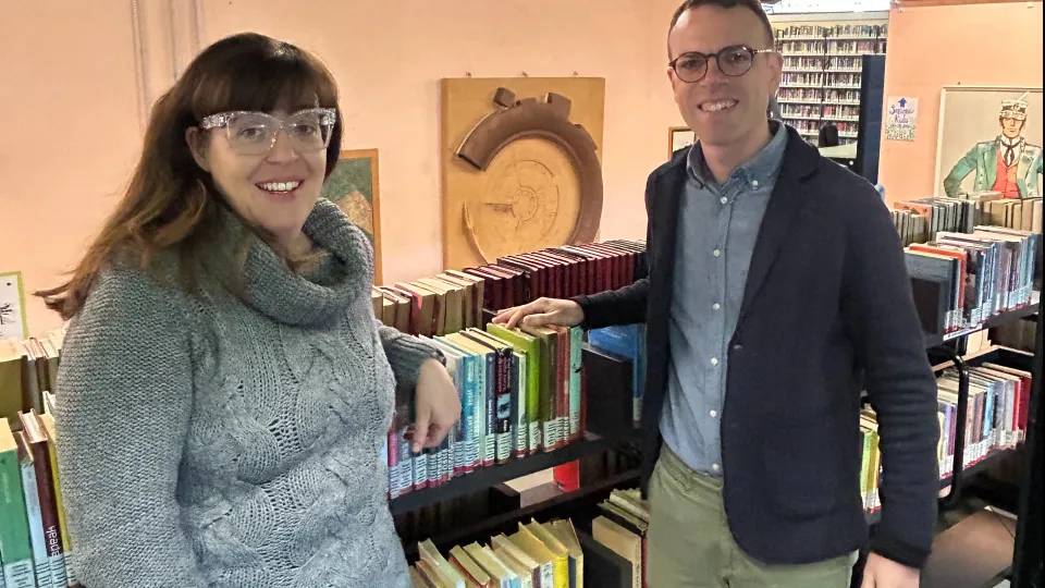 Il vicesindaco Vaccarini e la direttrice Ccp Bambini