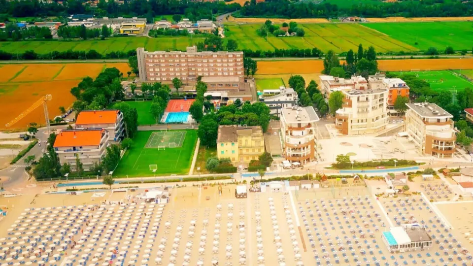 Il Villaggio San Pellegrino di Misano, dove si svolgerà la presentazione ufficiale