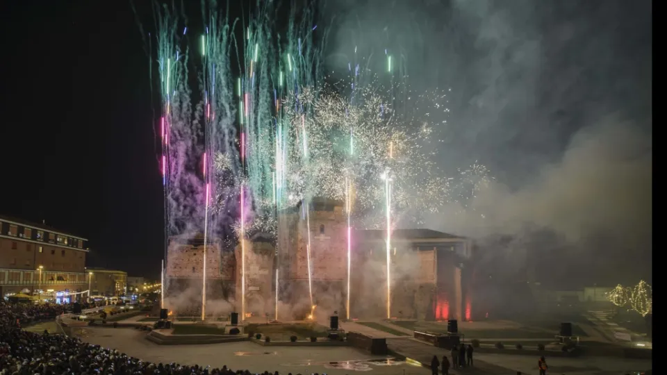 Incendio al Castello