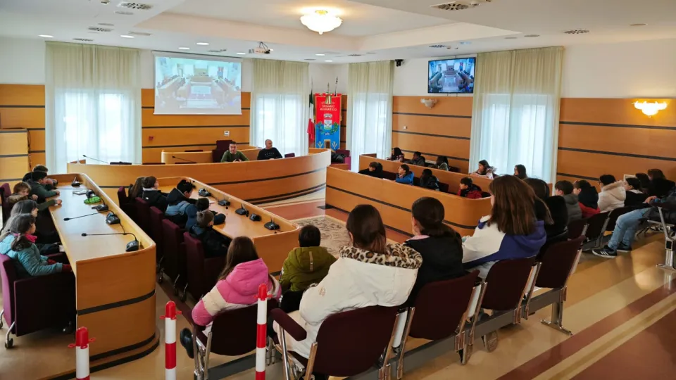 Incontro del sindaco con gli alunni delle quinte