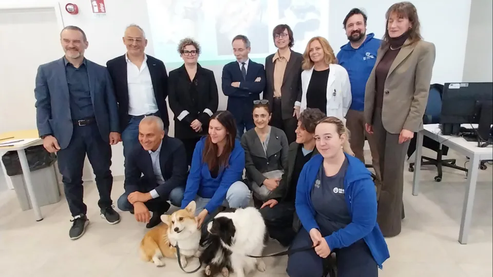 Interventi assistiti con gli animali in vari reparti dell'Infermi di Rimini