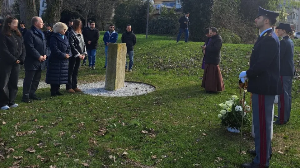la cerimonia al giardino “Giusti tra le Nazioni”