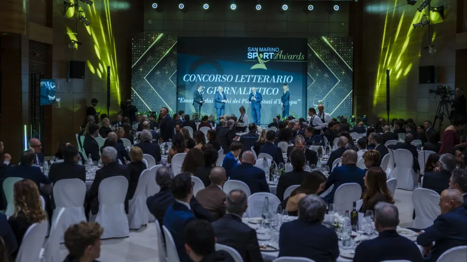 La cerimonia di premiazione del 2025