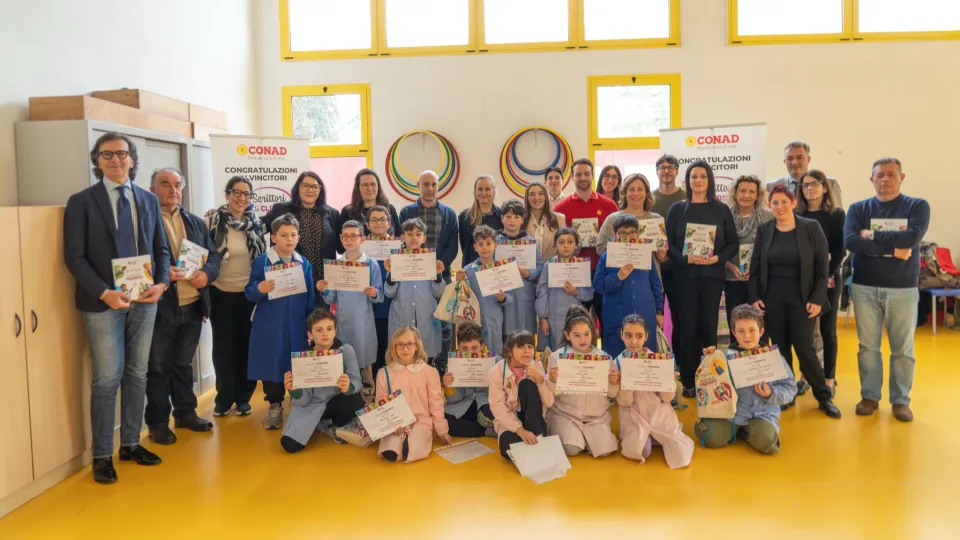 la classe di Coriano premiata