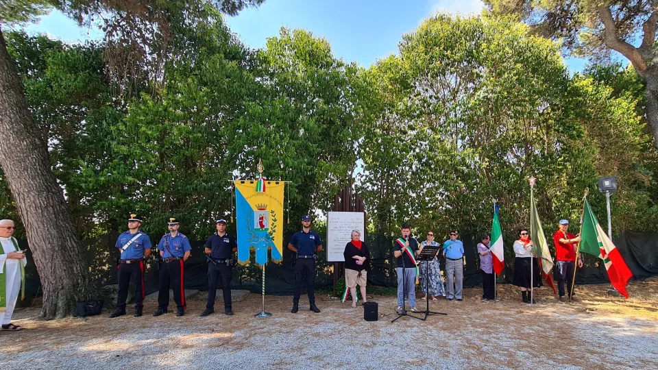 la commemorazione a Santarcangelo