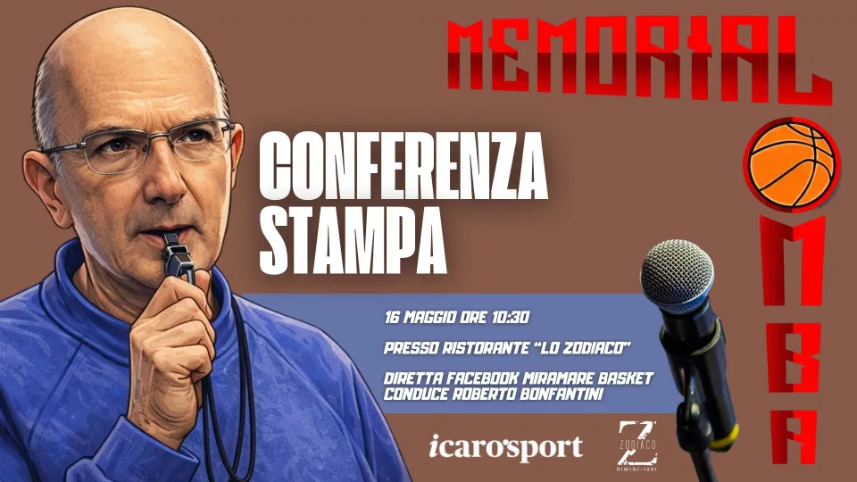 La conferenza stampa in diretta sulla pagina Facebook Icaro Sport