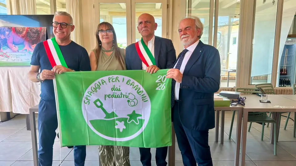 La consegna della Bandiera Verde