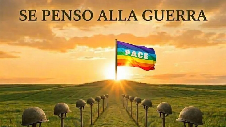 la copertina della canzone con il testo di Carlo Alberto Pari
