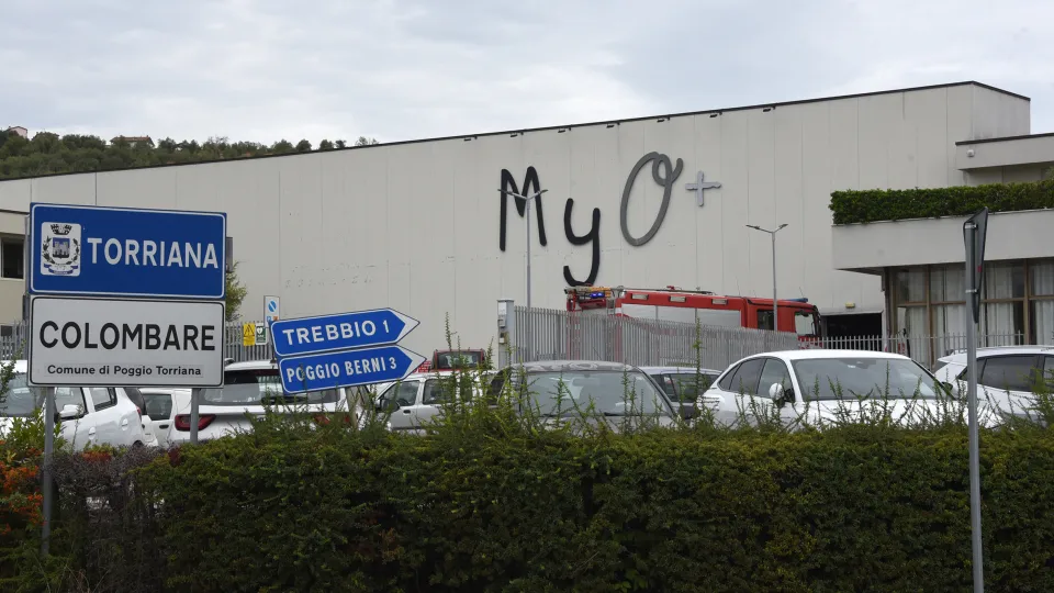 La ditta Myo, dove si è verificato l'incidente sul lavoro (foto Migliorini)