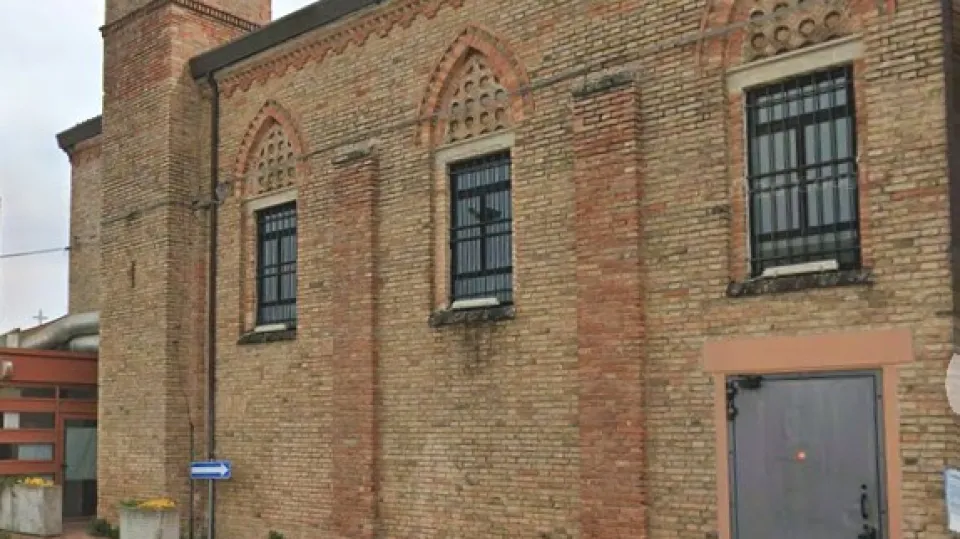 la ex chiesa di Viserba Monte