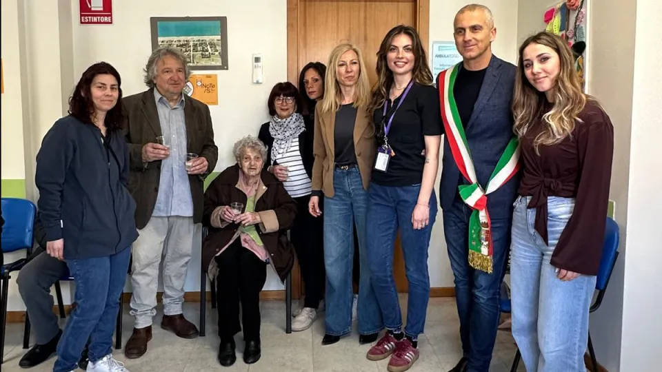 la festa col Sindaco