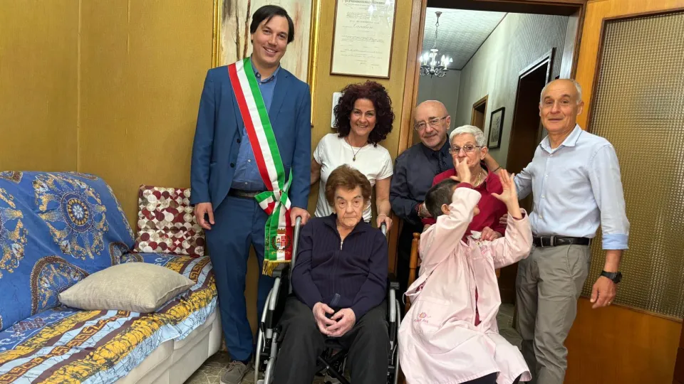 la festa con l'assessore Bragagni