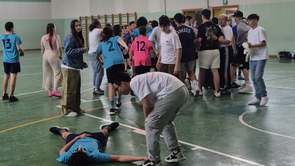 La festa finale dei riminesi