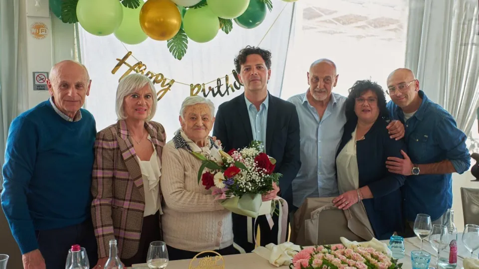 la festa insieme all''assessore Morolli