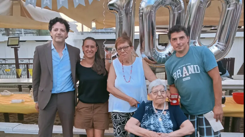 la festa per Carla