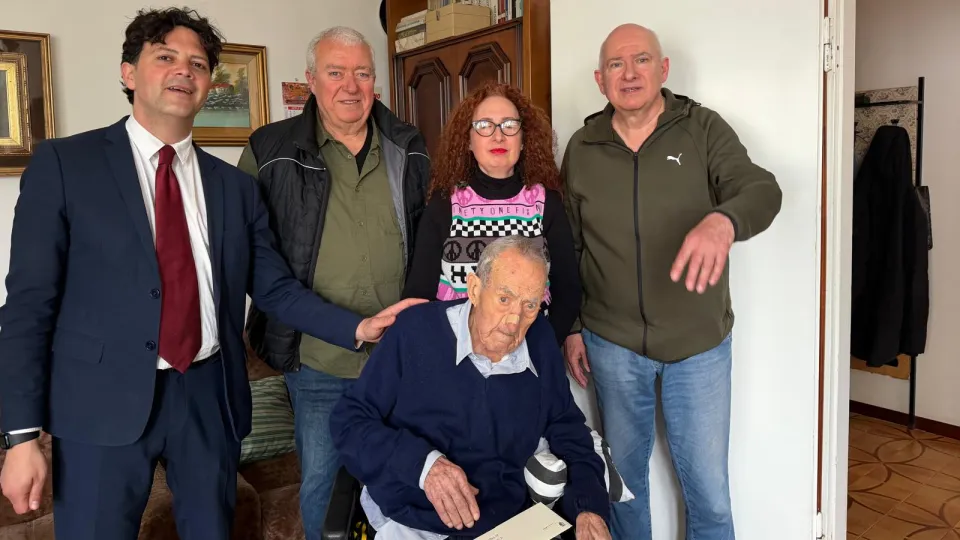 la festa per Guerrino