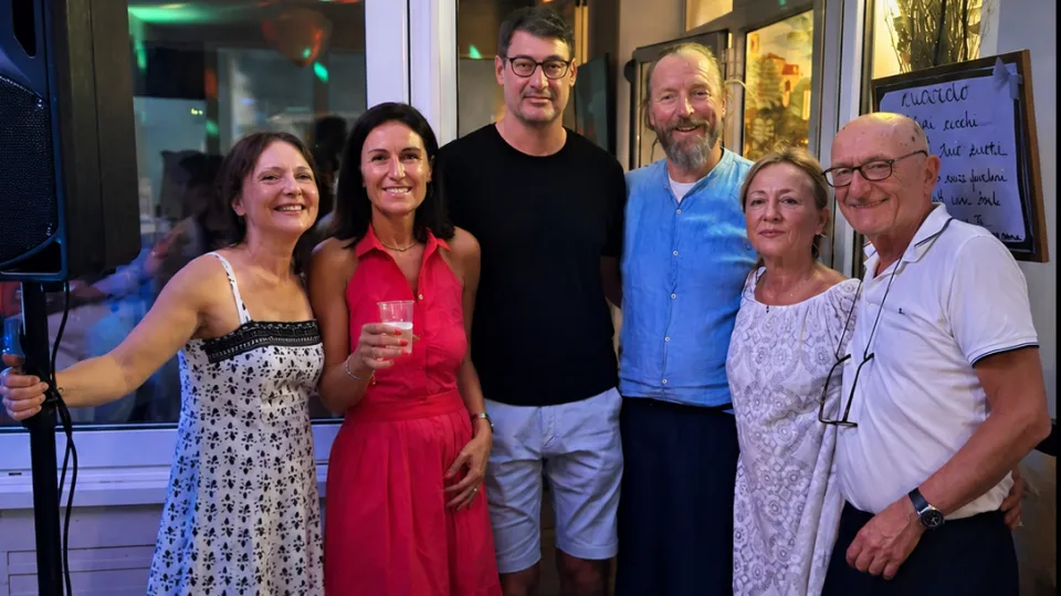 la festa per i 70 anni del Bar Turismo