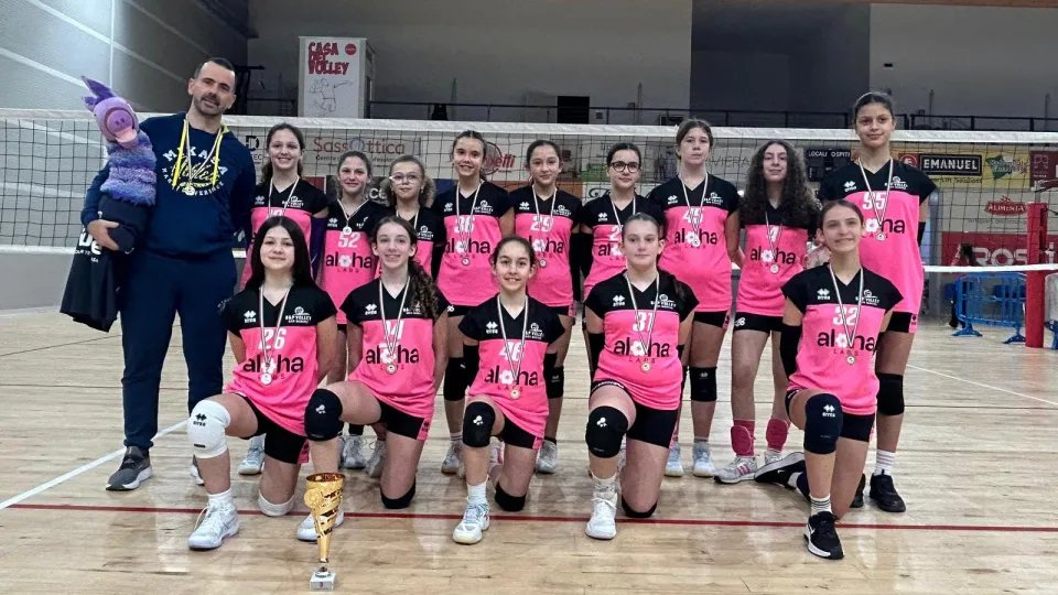 La formazione under 12 femminile della Beach & Park