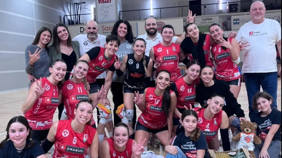 la gioia del Riviera Volley