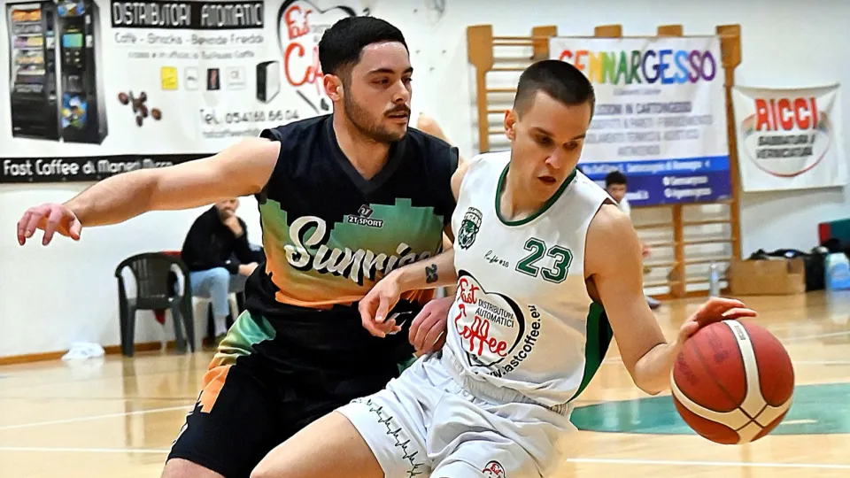 La guardia dei Villanova Tigers Mattia Mussoni (Foto @Alfio Sgroi)