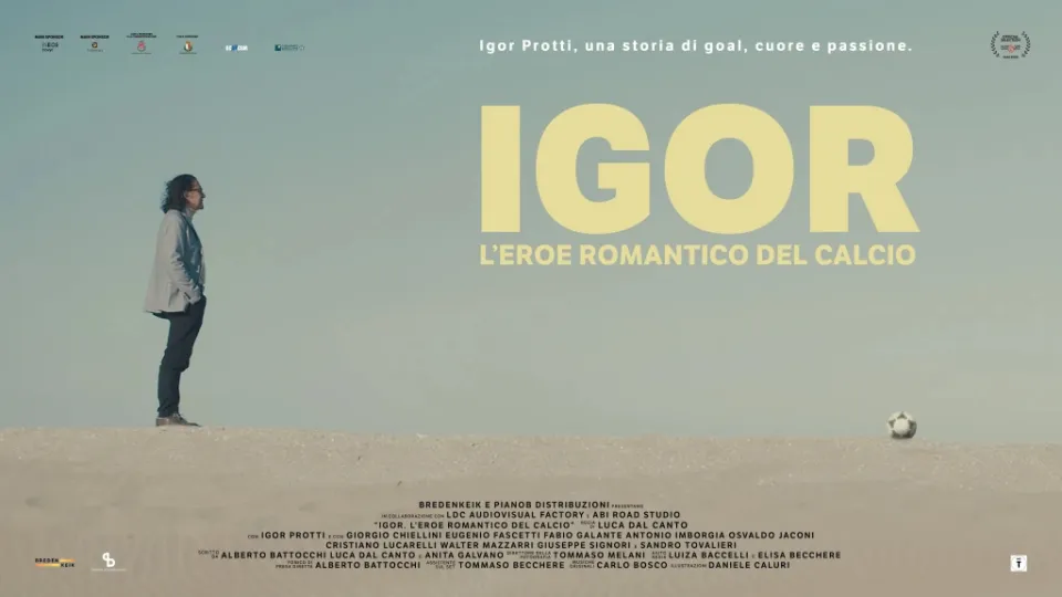 La locandina del documentario su Igor Protti