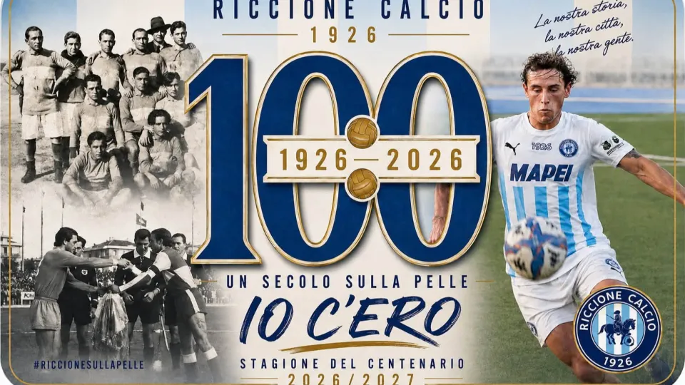 La locandina della campagna abbonamenti del centenario