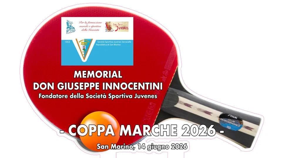 La locandina della Coppa Marche 2026