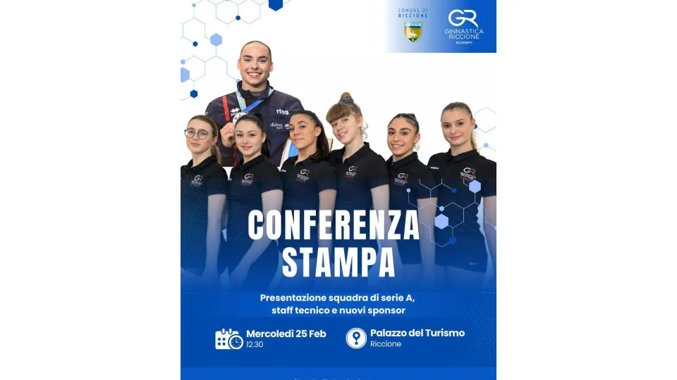 La locandina di lancio della conferenza stampa
