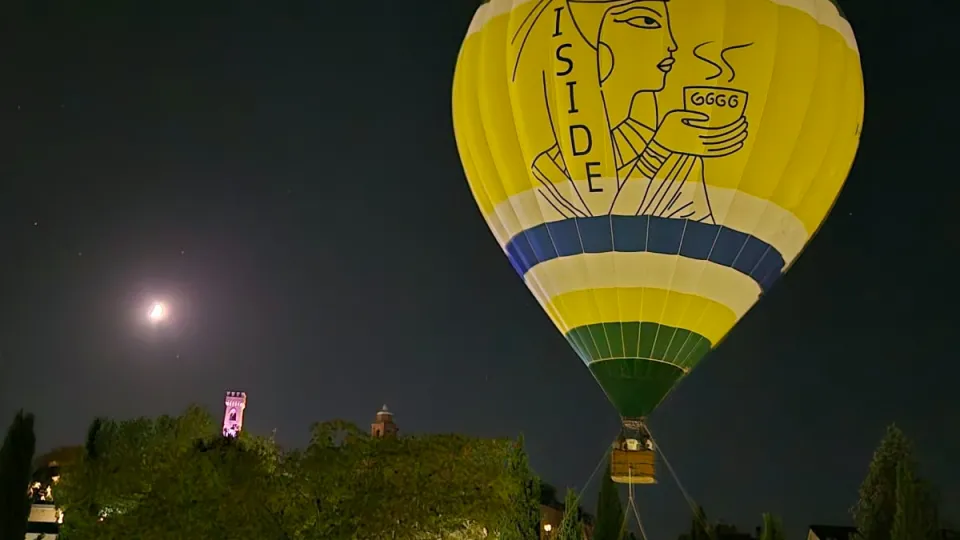 La mongolfiera alla Street Parade