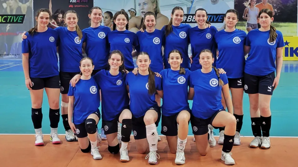 La nazionale sammarinese che ha vinto il Campionato Europeo Sca Under 18 a Malta nel 2025