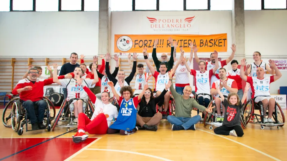 La NTS Informatica Rimini insieme al sindaco Jamil Sadegholvaad e all'assessora regionale Roberta Frisoni