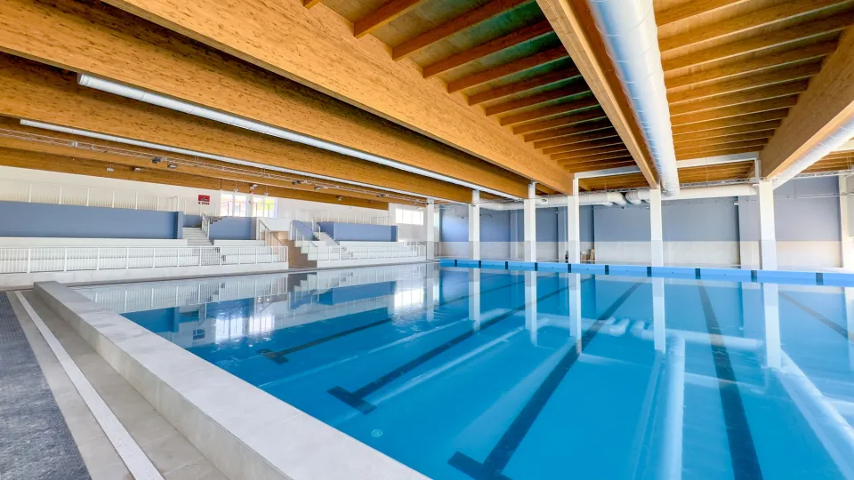 La nuova piscina comunale di Rimini