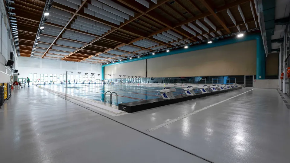 La piscina del Multieventi Sport Domus