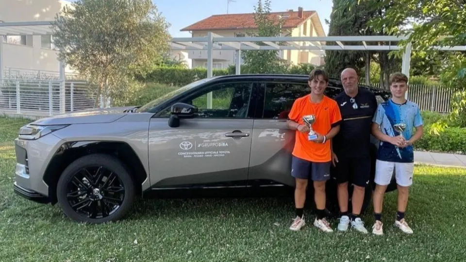 La premiazione del torneo maschile