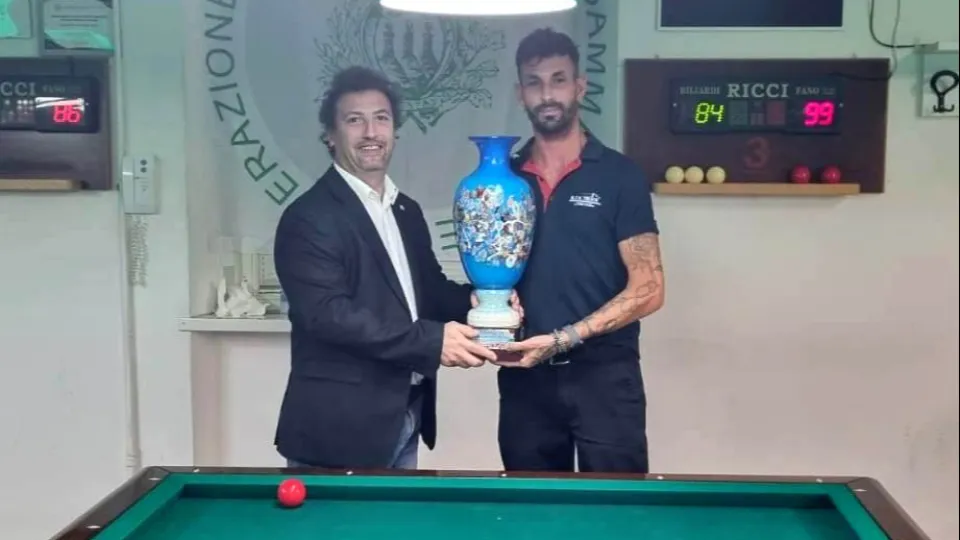 La premiazione di Daniel Destino