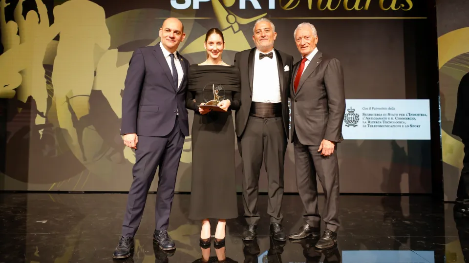 La premiazione di Jasmine Verbena