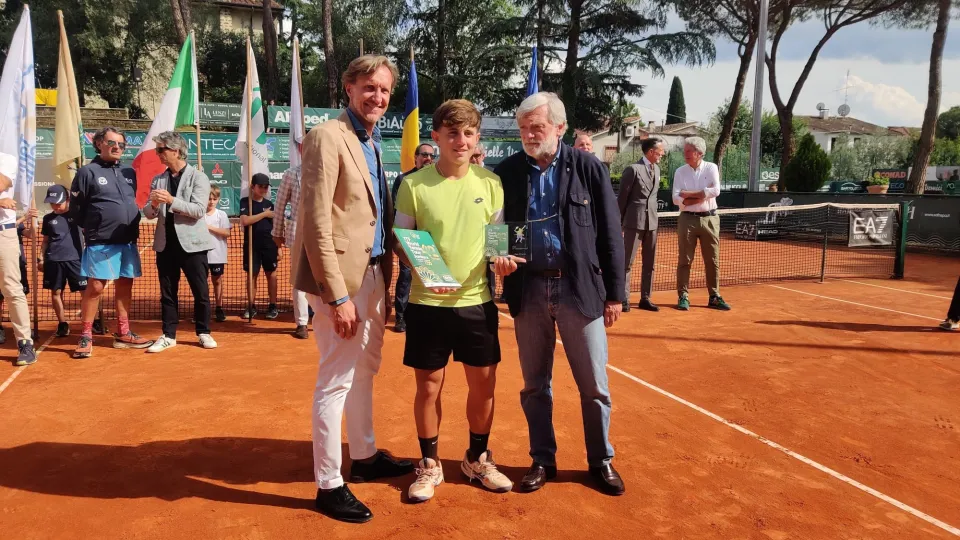 La premiazione di Spircu a Prato