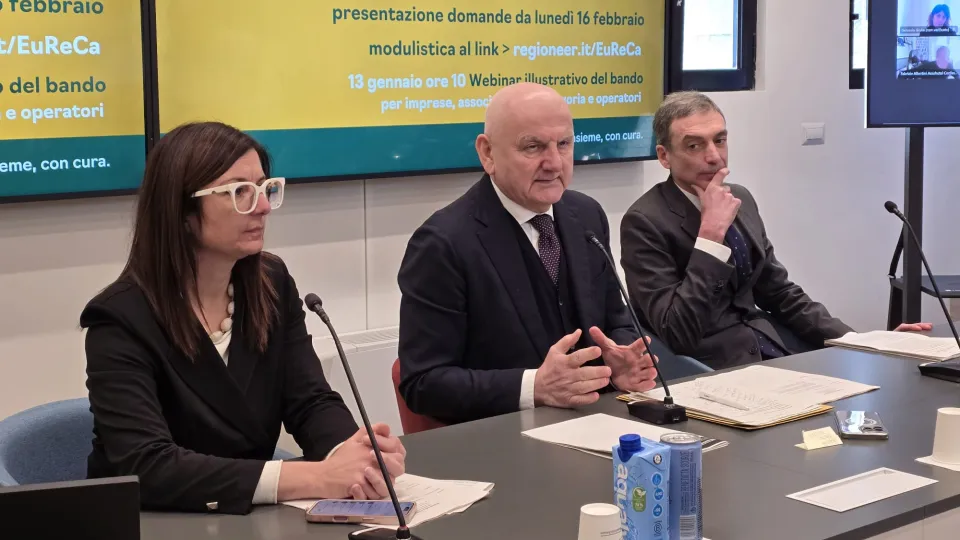 la presentazione del bando Eureca